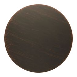 Hickory Hardware American Diner Modern Round Cabinet Knob 1-3/8 in. D 1-1/8 in. Vintage Bronze 1 pk