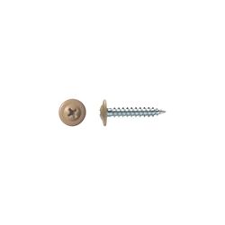 Big Timber No. 8 Sizes X 1 in. L Phillips Tan Fine Sharp Point Screws 193 pk