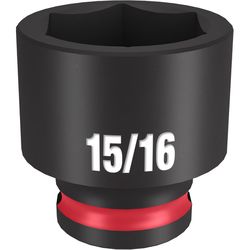 Milwaukee Shockwave 5/16 in. X 3/8 in. drive SAE 6 Point Standard Socket 1 pc