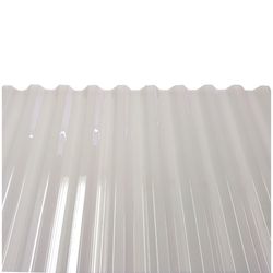 Tuftex 26 in. W X 12 ft. L Polycarbonate Roof Panel White