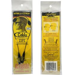 Cablz Adjustable Glasses Retainer Black