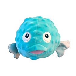 Pet Shop by Fringe Studio For Dog Blue Fish Dog Toy 1 pk