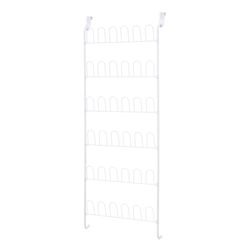 Honey-Can-Do 63 in. H X 6 in. W X 23 in. L Steel Over-the-Door Shoe Rack