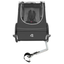 Retrospec Rover Fabric/Steel Child Trailer 40 lb Black