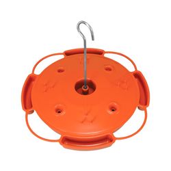 Songbird Essentials Oriole Plastic Oriole Feeder Nectar Bird Feeder 4 ports