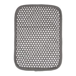 Ritz Royale Gray Cotton/Silicone Pot Holder
