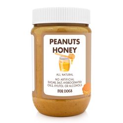 Buddy Budder Barkbistro Ruff Ruff Raw Grain Free Peanut Butter For Dogs 17 oz 1 pk