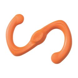 West Paw Zogoflex For Dog Orange Plastic Bumi Dog Tug Toy Large 1 pk