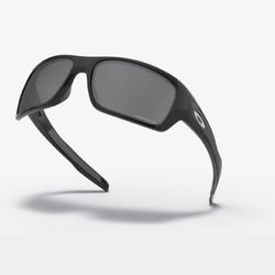 Oakley Turbine Sunglasses Unisex Black Frame Gray Lens