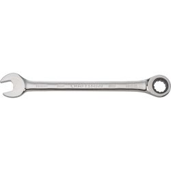 CRAFTSMAN 18 mm 12 Point Metric Ratcheting Wrench 9.1 in. L 1 pc