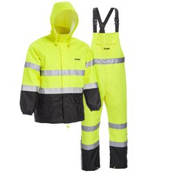 Boss Yellow PVC Rain Suit XL