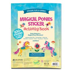 MW Wholesale Mindware Magical Ponies Sticker Activity Book