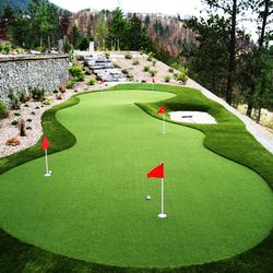 SYNLawn Multi-Use 15 ft. W X 15 ft. L Green Nylon Astroturf