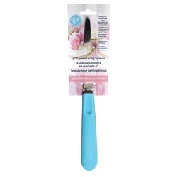 R&M International Corp 9 in. L Icing Spatula Blue/Silver 1 pc