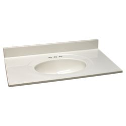 Design House Single White Vanity Top