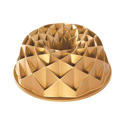 Nordic Ware 10 in. W X 10 in. L 10 in. Jubilee Bundt Pan Gold