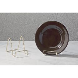 Tripar 3 in. Brass Plate Stand