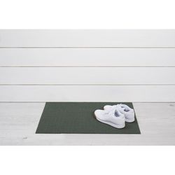Chilewich 18 in. W X 28 in. L Green Solid Vinyl Door Mat