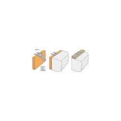 Simpson Strong-Tie ZMax 8.25 in. H X 3 in. W 16 Ga. Steel Mudsill Anchor