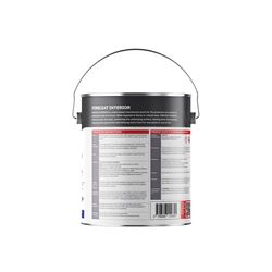 Firecoat White Flat Water-Based Acrylic Fire Retardant Paint 1 gal