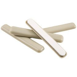 SuperSliders Tan 1/2 in. Adhesive Plastic Chair Glide 4 pk