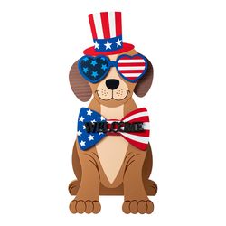 Glitzhome Welcome Dog Porch Decor MDF/Iron 1 pk