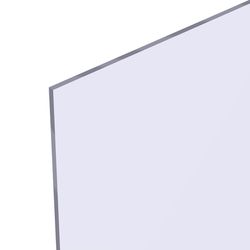 Plaskolite Optix Clear Single Acrylic Sheet 20 in. W X 32 in. L X .100 in.