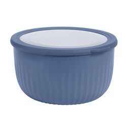 OGGI 4 qt Plastic Assorted Bowl with Lid 4 pc