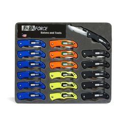 AccuSharp PARAFORCE Assorted 420 Steel > 6 in. Folding Knife