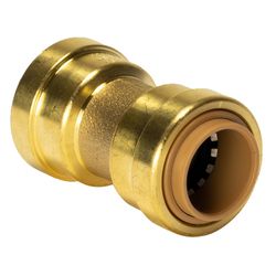 QuickFitting Push to Connect 1/2 in. PF Brass Coupling