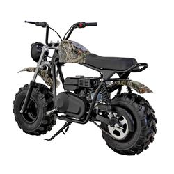 Massimo MB200S Gas Boys 19 in. D Mini Bike Camouflage