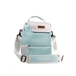 Kanga Aqua/White 12 Soft Sided Cooler