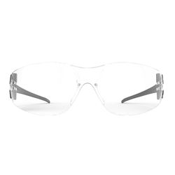 Edge Eyewear Anti-Fog Viso Safety Glasses Clear Lens Black Frame