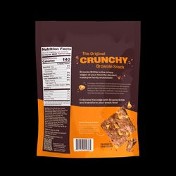 Brownie Brittle Salted Caramel Brownie Brittle 5 oz Bagged