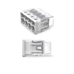 Wago 8 Port Push-In Wire Connector 5 pk