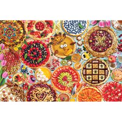 Eurographics Delicious Food Puzzles Jigsaw Puzzles Multicolored 1000 pc