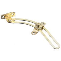 Ace Bright Brass Friction Lid Support 6 in. 1 pk