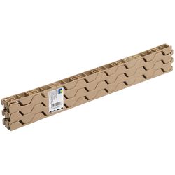 Suntuf 1-1/4 in. W X 24 in. L Plastic Horizontal Closure Strips Beige