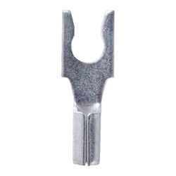 Jandorf 22-18 Ga. Uninsulated Wire Spade Terminal Silver 5 pk
