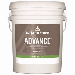 Benjamin Moore Advance Semi-Gloss Base 1 Cabinet/Door/Trim Paint Interior 5 gal