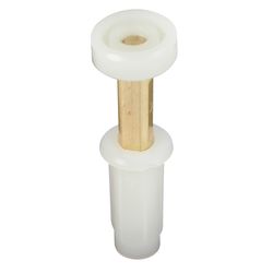 Prime-Line 11/16 in. D X 2.25 in. L Plastic/Steel Guide Roller 2 pk
