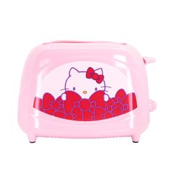 Uncanny Brands Plastic Pink 2 slot Toaster 7 in. H X 10 in. W X 6 in. D