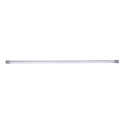 Kenney Silver Traditional/Transitional Tension Rod 28 in. L X 48 in. L