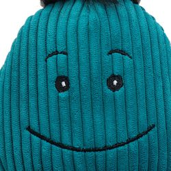 HuggleHounds Knottie For Dog Black/Teal Plush Octavie Octopus Squeaky Dog Toy Small 1