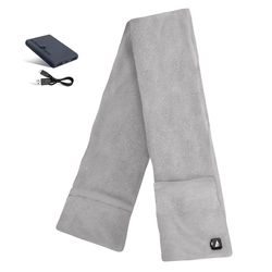 ActionHeat One Size Fits All Unisex Antartica White Scarf