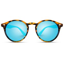 WearMe Pro Sunglasses Tortoise Frame Blue Lens