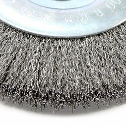 Forney 4 in. Crimped Wire Wheel Steel 6000 rpm 1 pc