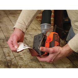 Black+Decker Corded 2 amps 1/4 Sheet Finishing Sander