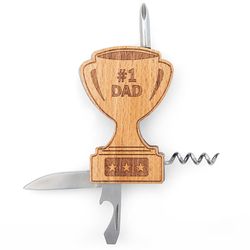 Kikkerland Brown/Silver Multi Tool