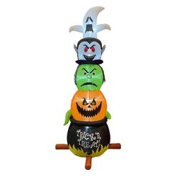 Celebrations Four Season 8 ft. Halloween Stacked Figures